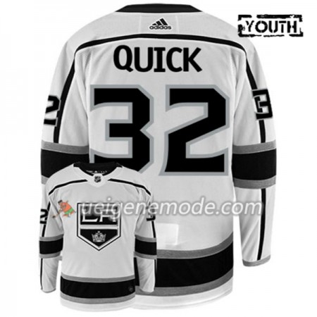 Kinder Eishockey Los Angeles Kings Trikot JONATHAN QUICK 32 Adidas Weiß Authentic